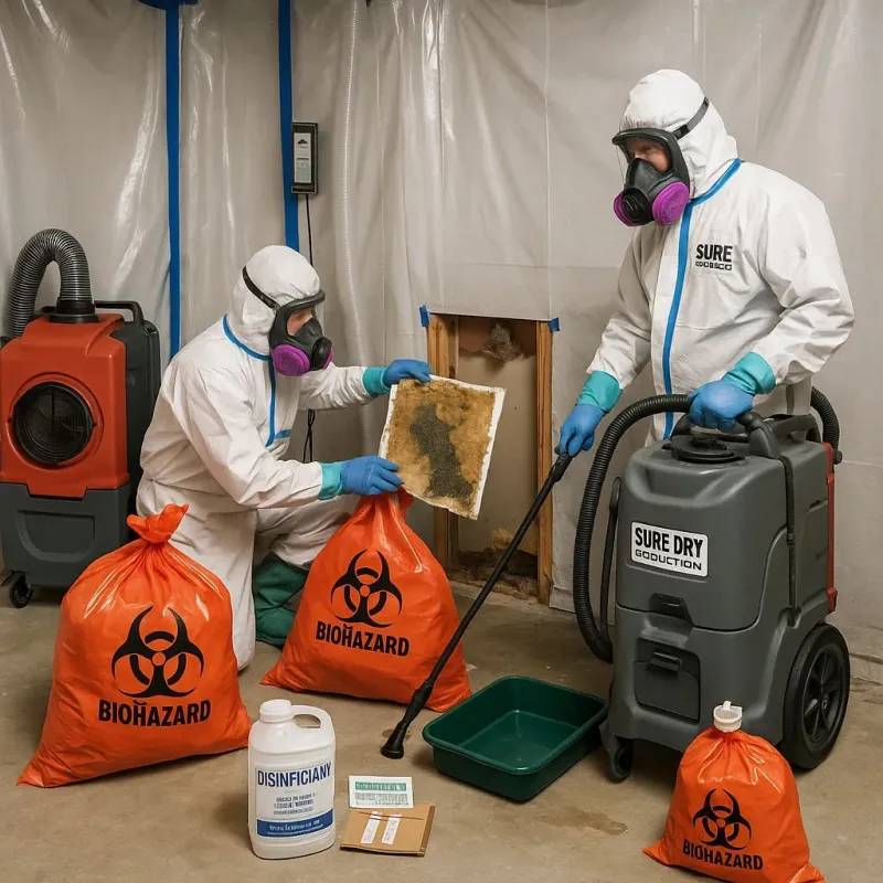 Contaminated Water Handling Protocols process in Wellford, SC