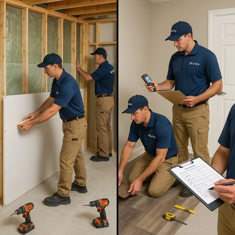 Repairs and Reconstruction process in Wellford, SC