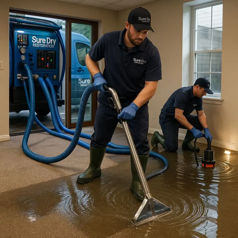 Water Extraction and Removal process in Wellford, SC